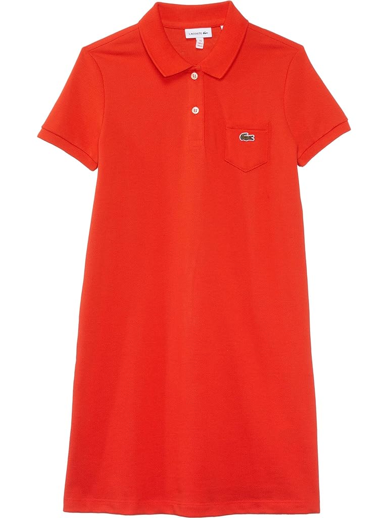 Lacoste Kids Solid Polo Dress (Little Kid/Toddler/Big Kid)