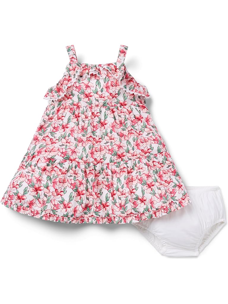 Janie and Jack Baby Girls Floral Strappy Dress (Infant)