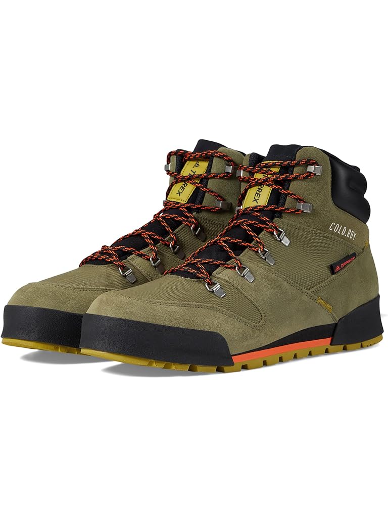 Olive adidas Outdoor Terrex Snowpitch COLD.RDY Hiking Shoes