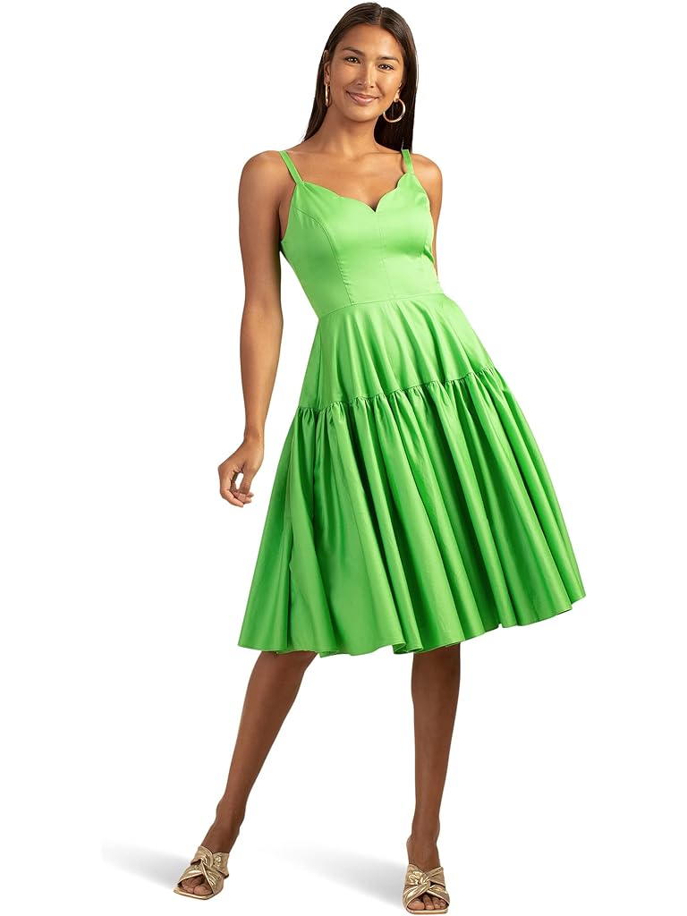 Green Trina Turk Bask Dress