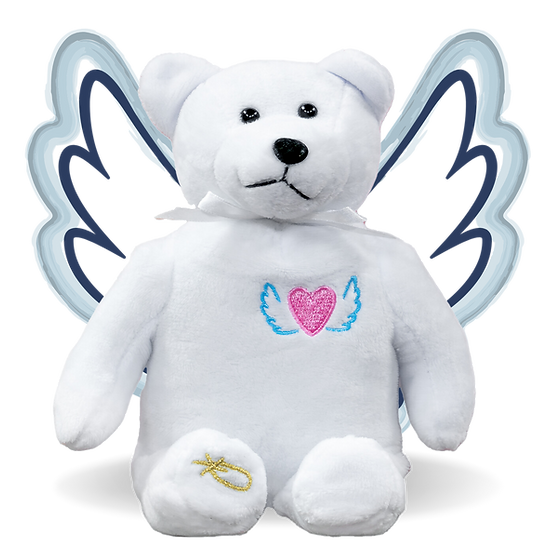 Rachel's Gift bear with wings