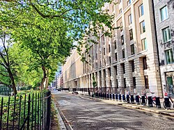 Garden Halls in the afternoon, University of London