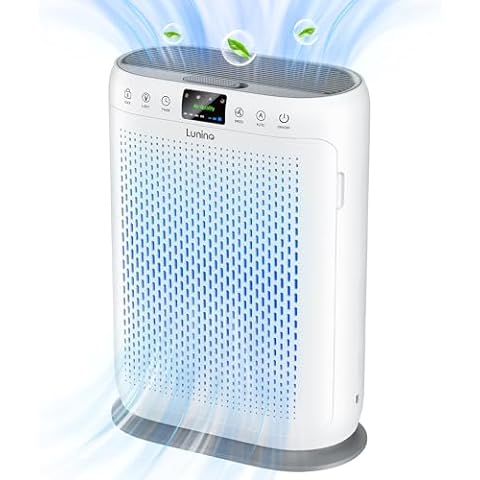 Air Purifiers for Home Large Room up to 1740sq.ft, LUNINO H13 HEPA Air Filter with ...