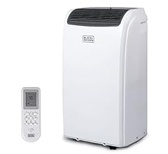 BLACK+DECKER 7,700 BTU DOE (14,000 BTU ASHRAE) Portable Air Conditioner with Heat and Remote Control, White