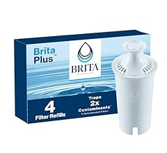 Brita Plus Water Filter, BPA-Free, High-Density Replacement Filter for Pitchers and Dispensers, Reduces 2x Contaminants*, L…