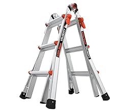 Little Giant Ladder Systems, Velocity, M13, 13 Ft, Multi-Position Ladder, Aluminum, Type 1A, 300 lbs Weight Rating, (15413-…