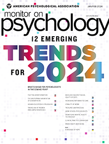 January/February 2024 Monitor on Psychology cover