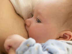 Breastfeeding baby