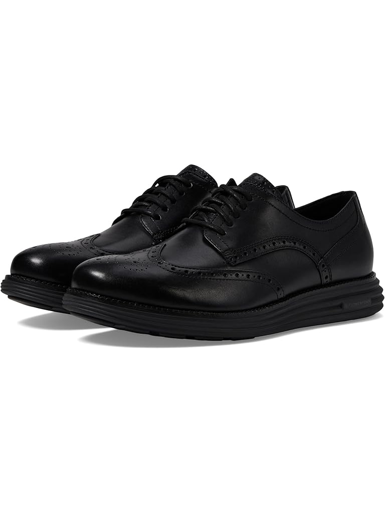 Black Cole Haan Original Grand Remastered Wing Tip