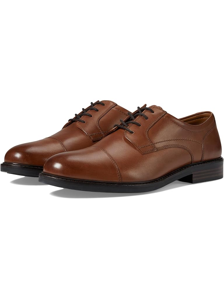 Tan Johnston & Murphy Mason Cap Toe