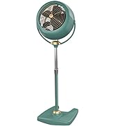 Vornado VFAN Sr. Pedestal Vintage Air Circulator Fan, Green