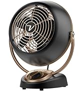 Vornado VFAN Petite Alchemy Vintage Fan, Gunmetal (CR1-0279-102)