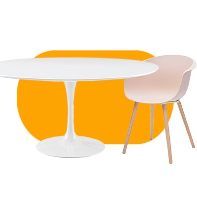 Perfect pairings: dining tables + chairs