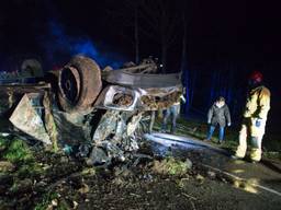 Zes gewonden na ongeluk in De Mortel (foto: SQ Vision / Walter van Bussel).