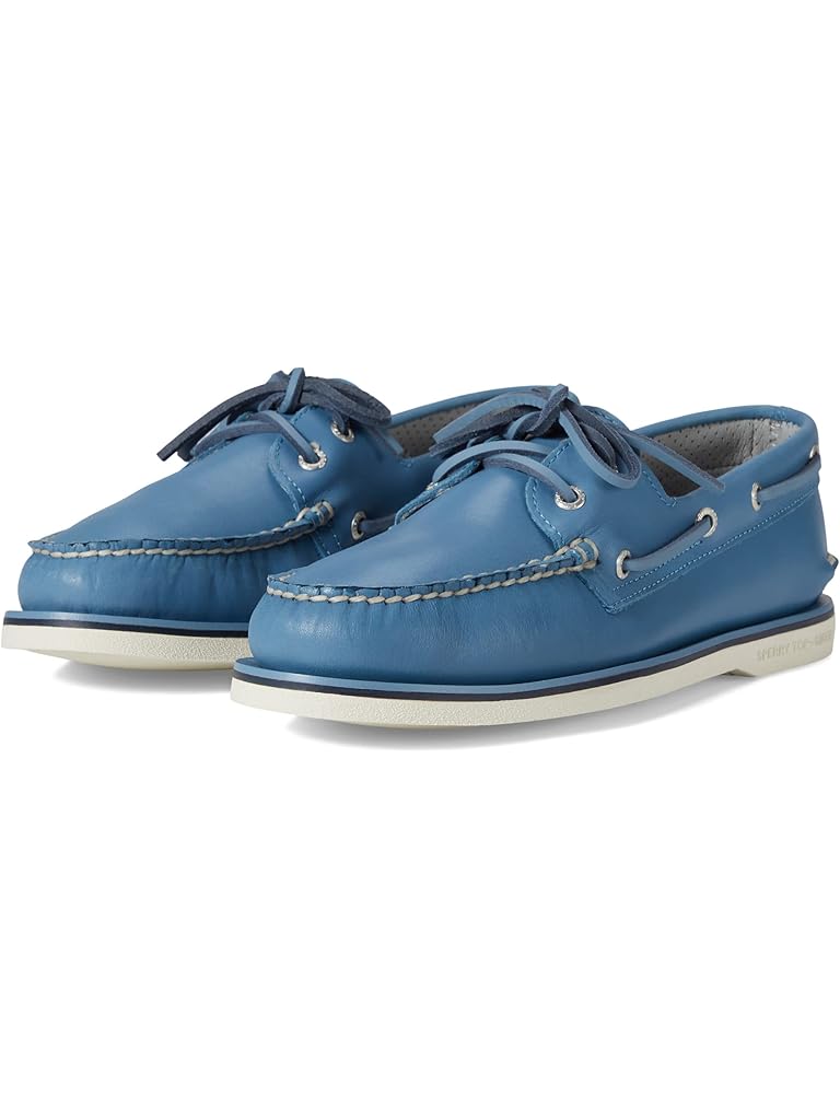 Blue Sperry Gold Authentic Original 2-Eye