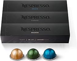 Nespresso Capsules Vertuo, Medium and Dark Roast Coffee Variety Pack, 30 Count Coffee Pods, Brews 7.8 oz