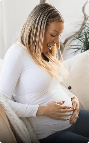 woman holding baby