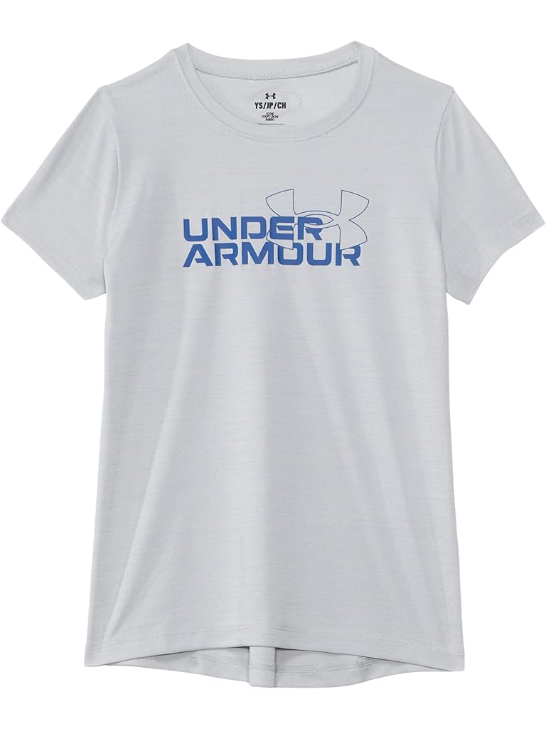 Under Armour Kids Tech Twist Wordmark Logo Short Sleeve T-Shirt (Big Kid)