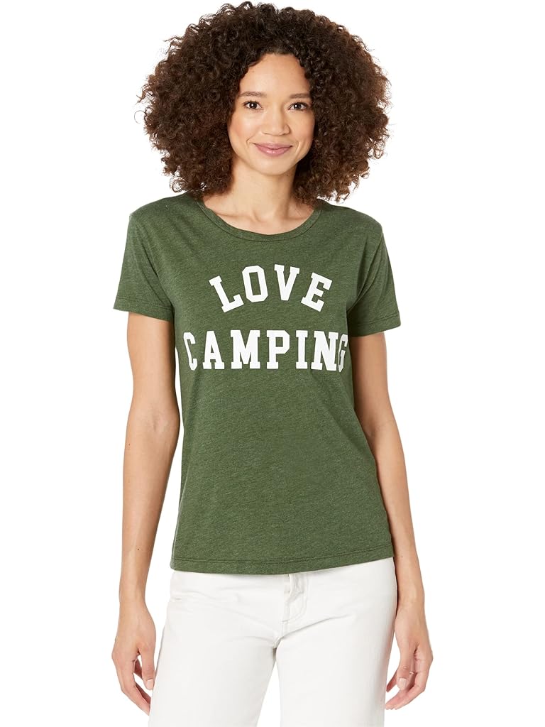 Chaser Recycled "Love Camping" Vintage Jersey Everybody Tee