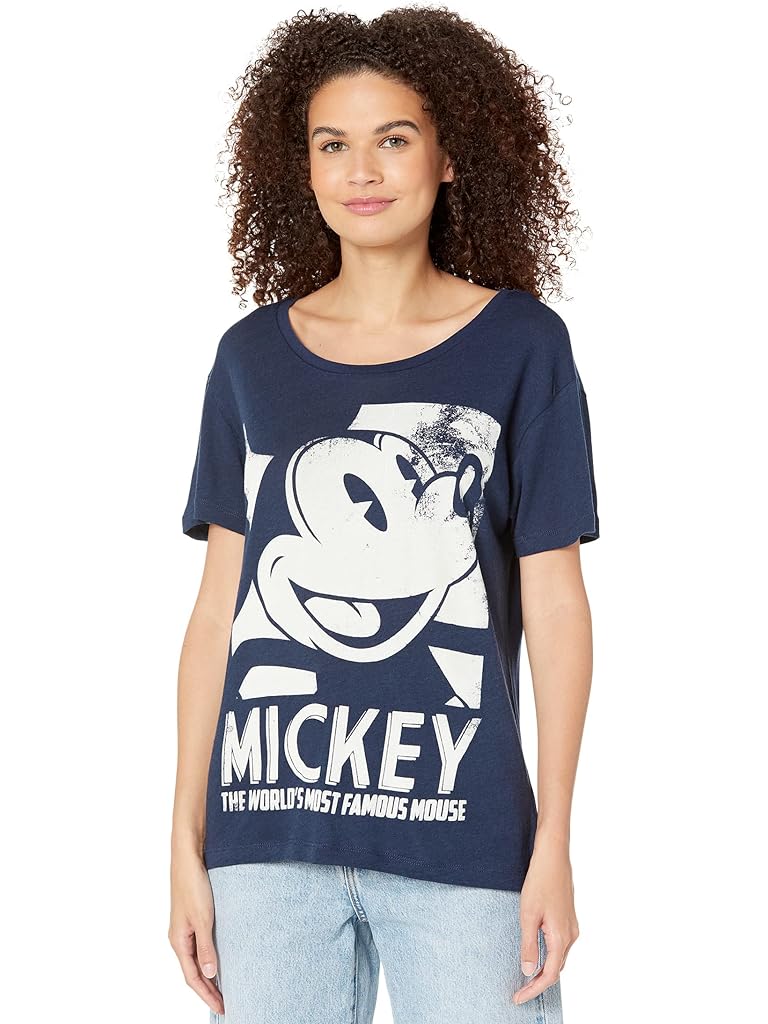 Chaser Mickey Mouse World's Famous Cloud Jersey Everybody Tee