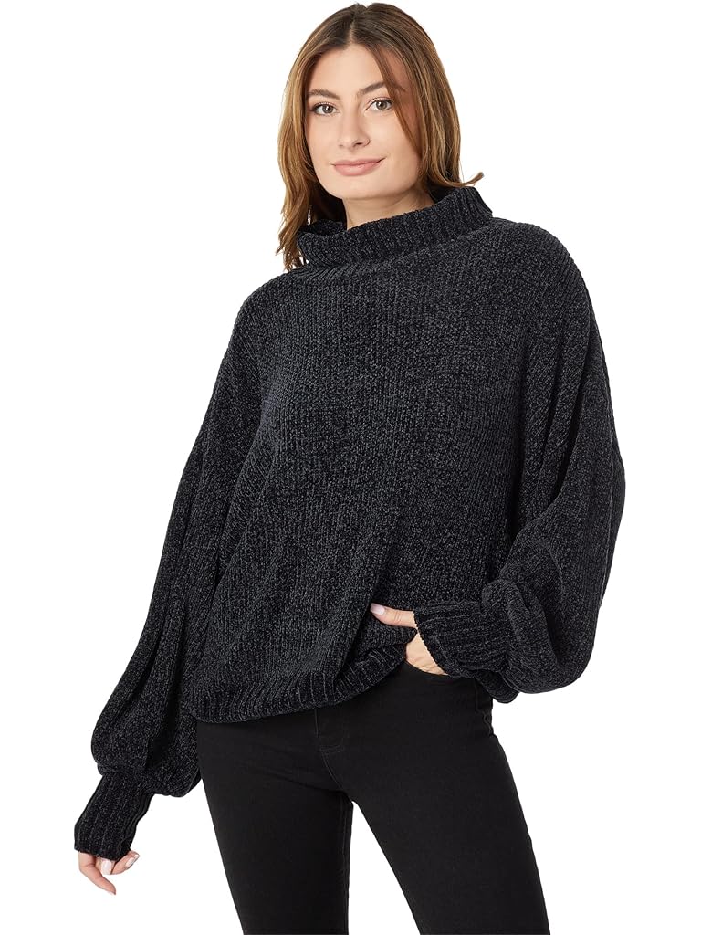 Chaser Lou Turtleneck Crop Pullover