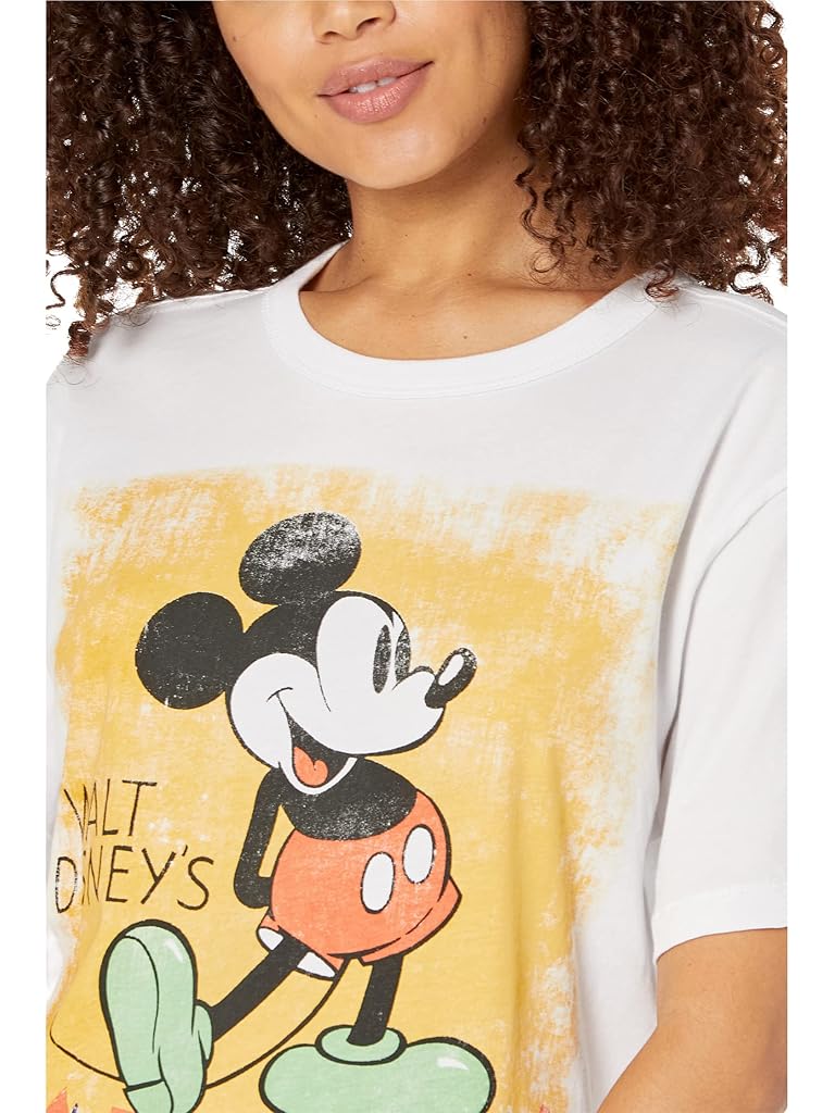 Chaser Mickey Mouse Cotton Jersey Crew Tee