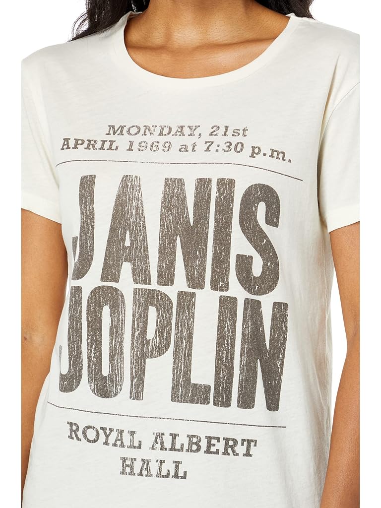 Chaser Janis Joplin Royal Albert Hall Recycled Vintage Jersey Everybody Tee