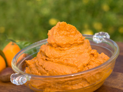 Bowl of sweet potatoes