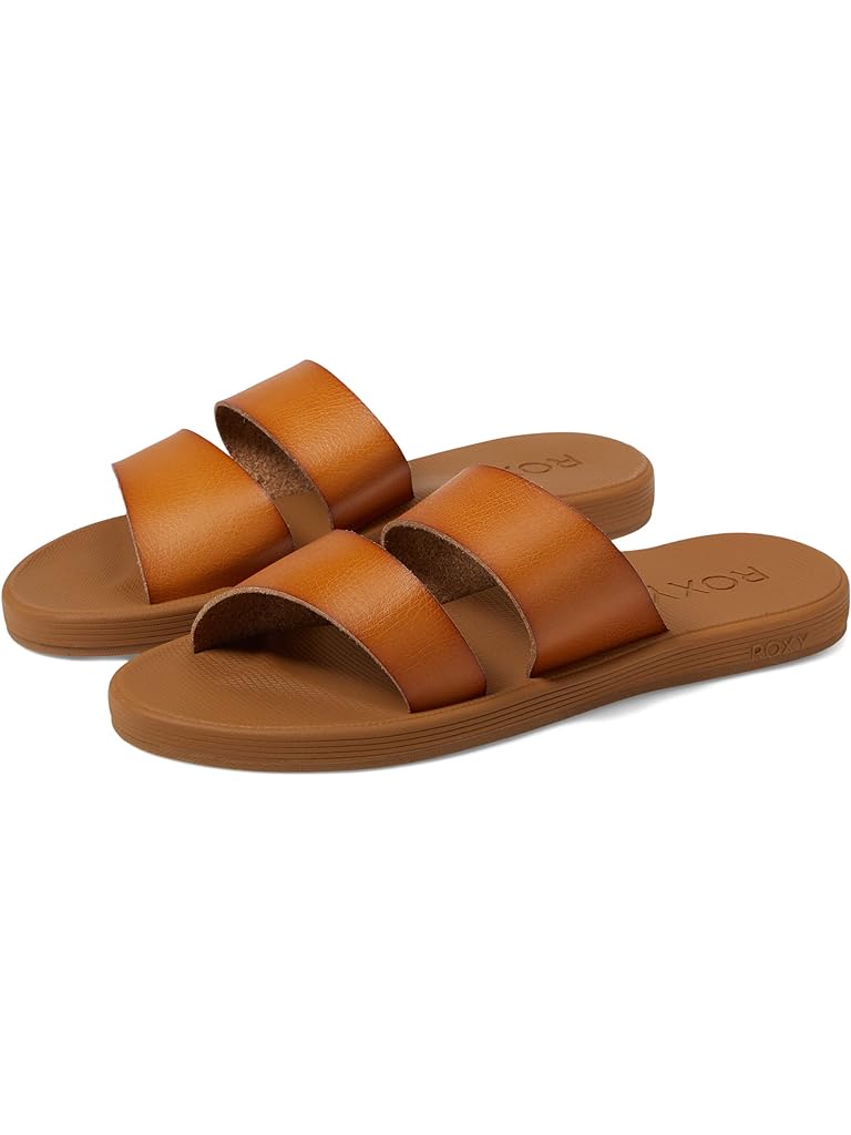 Tan Roxy Coastal Cool Sandals