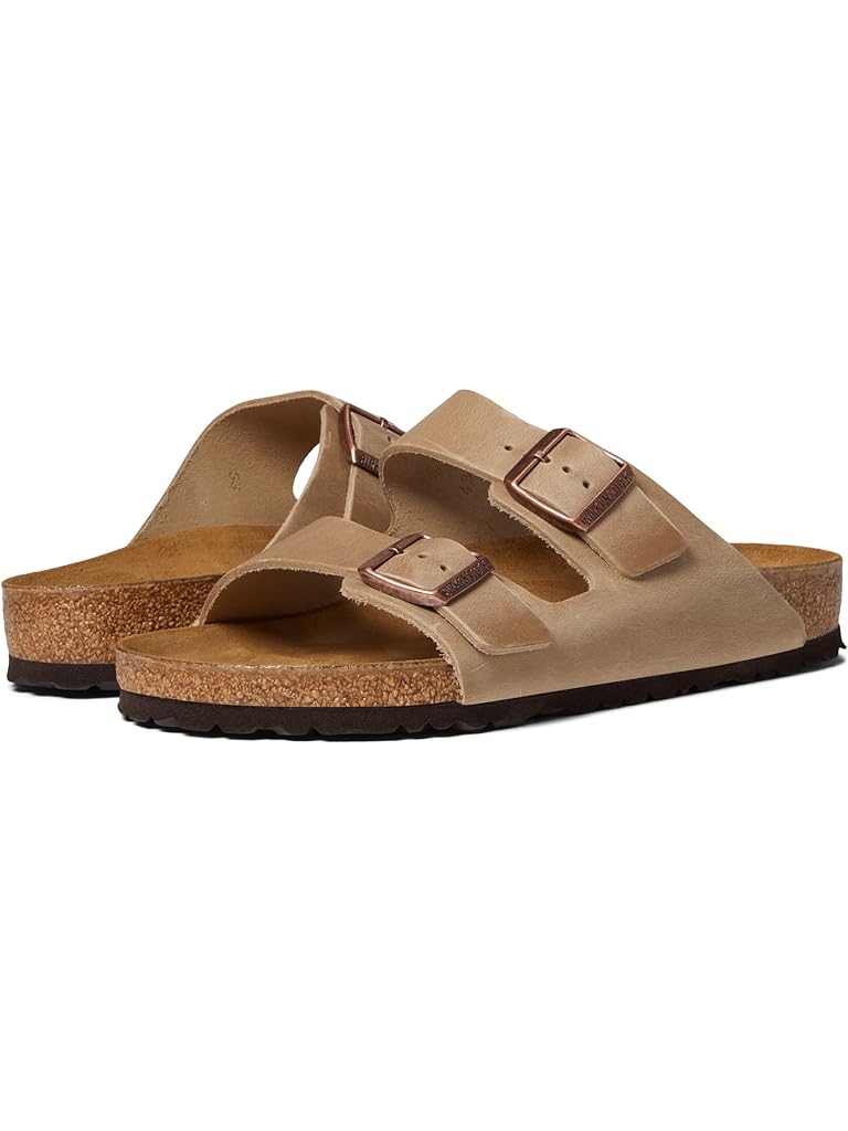 Brown Birkenstock Arizona - Oiled Leather (Unisex)