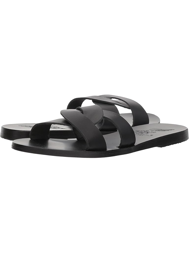 Black Ancient Greek Sandals Desmos